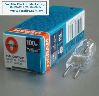 Osram 64460U 24V 100W GY6.35 Halostar Capsule