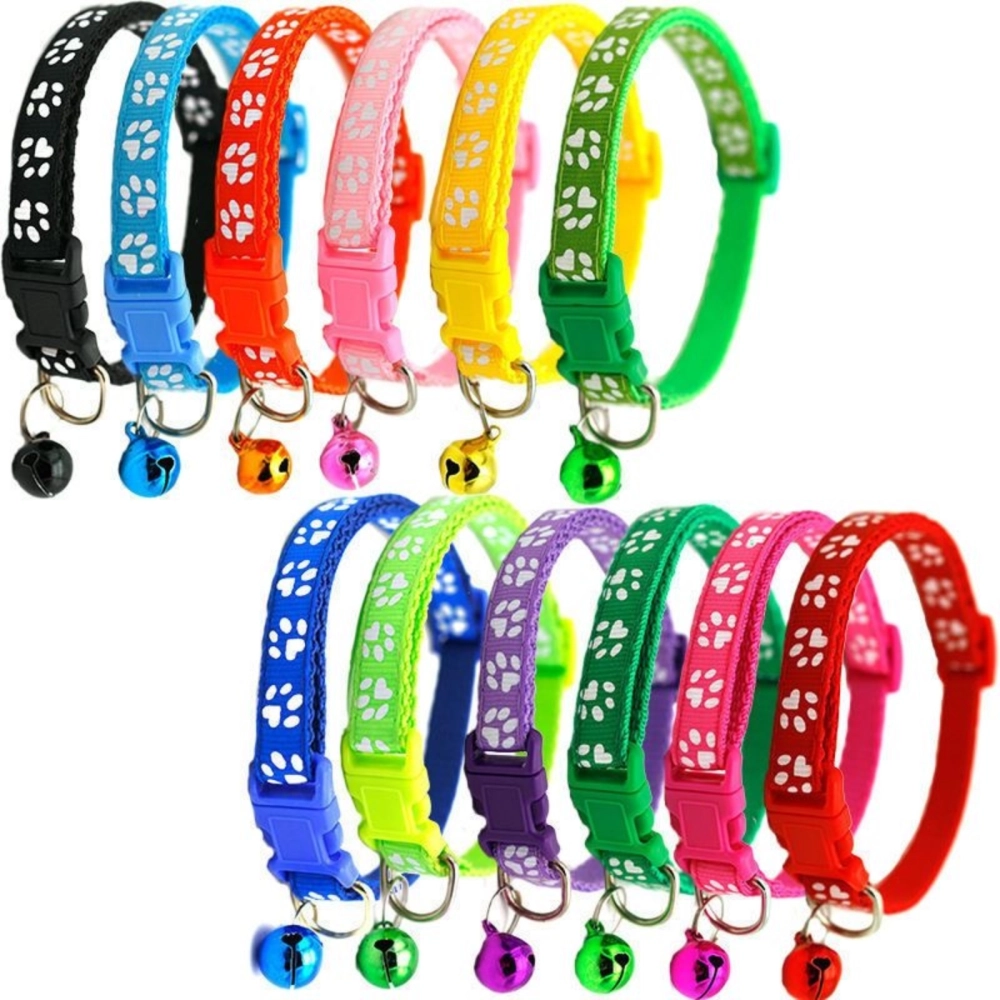 Cat Collar Pet Collar Dog Collar Adjustable Pet Neck Strap Dog Cat Rabbit Kitten