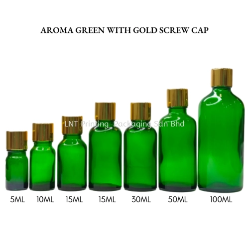 Aroma Green Gold Screw Cap 