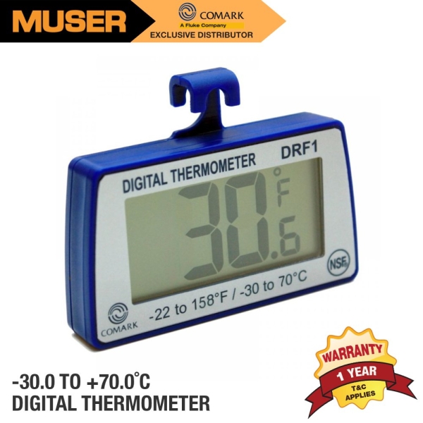 Comark DRF1 | Digital Refrigerator/Freezer Thermometer [Delivery: 3-5 days] Refrigerator / Freezer Thermometers Comark Kuala Lumpur (KL), Malaysia, Selangor, Sunway Velocity Supplier, Suppliers, Supply, Supplies | Muser Apac Sdn Bhd