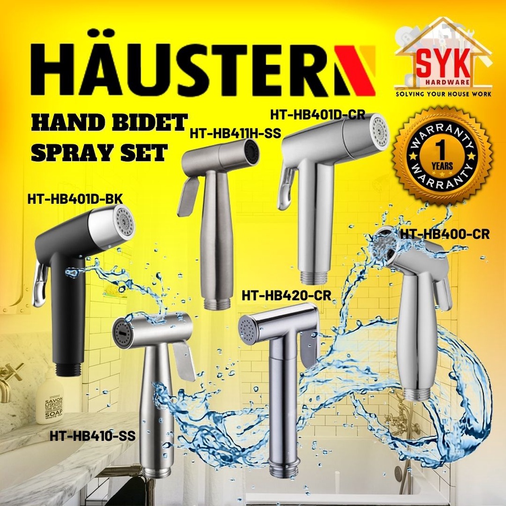SYK Free Shipping Rubine Haustern Bathroom Hand Bidet Spray Set With Bidet Hose Toilet Bidet Spray Bilik Air