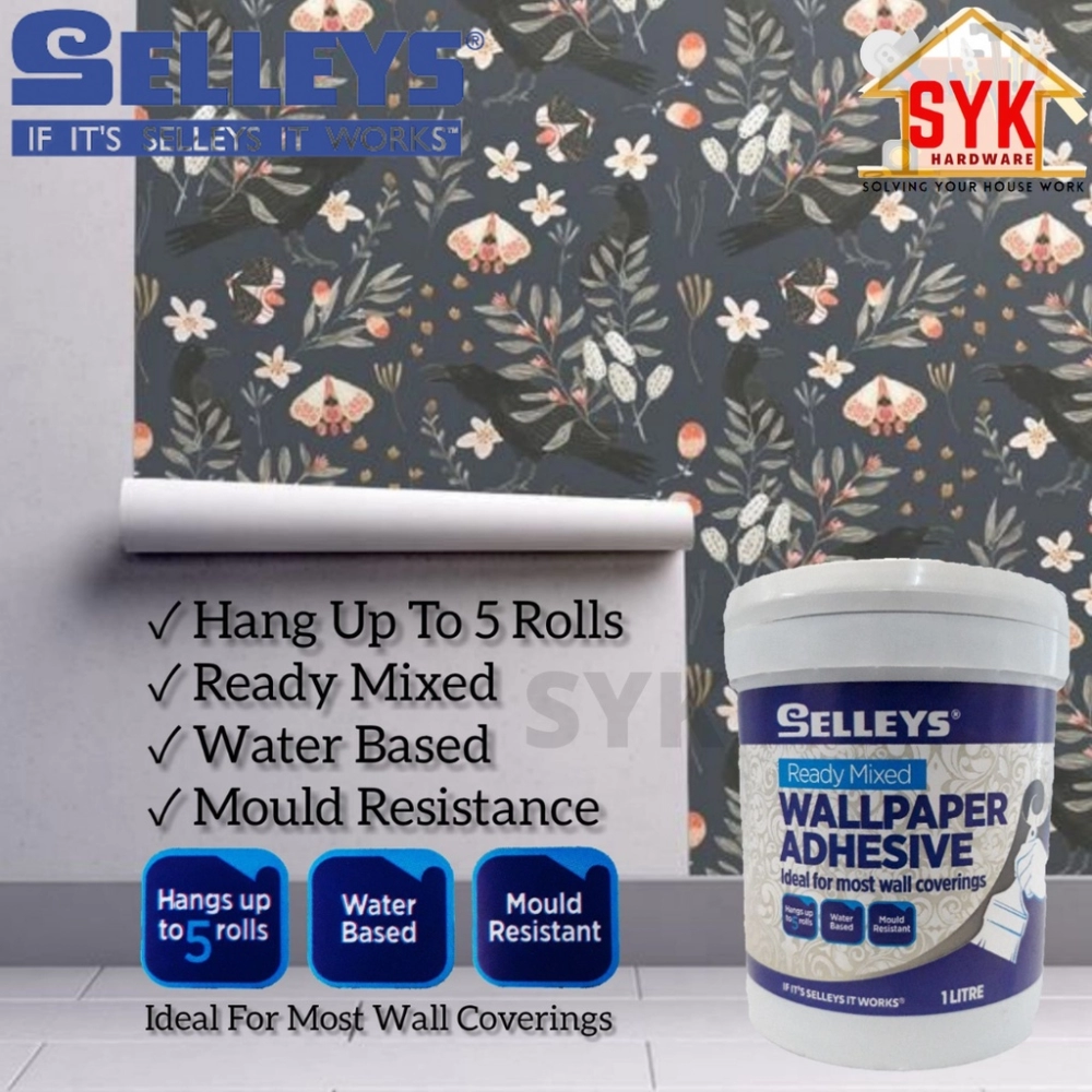 Wallpaper Adhesive - Selleys Malaysia