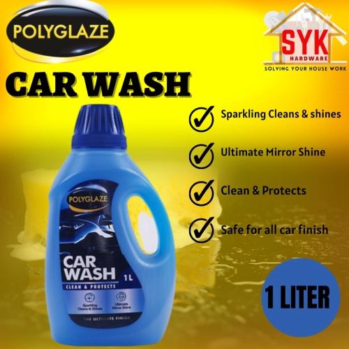 SYK POLYGLAZE Car Wash & Wax Automobiles Car Care & Cleaning Tools Basuk Body Kereta - 1Liter & 2Liter