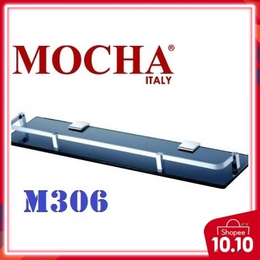 MOCHA M306 BATHROOM GLASS SHELF