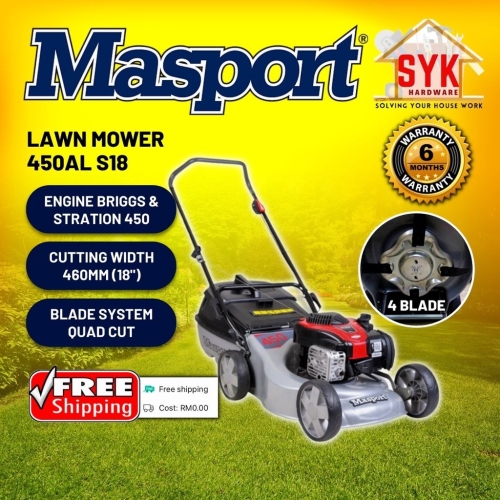 SYK 16Inch 400mm FALCON Manual Hand Push Reel Mower Gardening