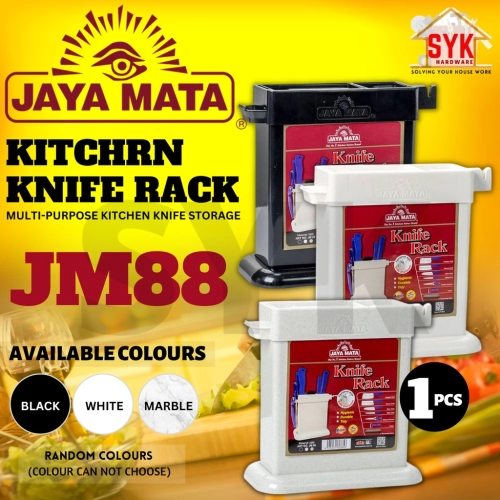 SYK JAYA MATA JM88 Knife Rack Kitchen Organizer Kitchen Plastic Knife Rack Holder Rak Plastik Pisau Dapur