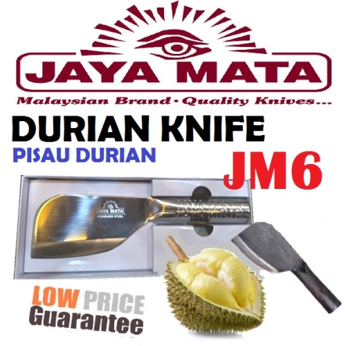 JAYA MATA 5" STAINTLESS STEEL DURIAN KNIFE / PISAU DURIAN (JM6)