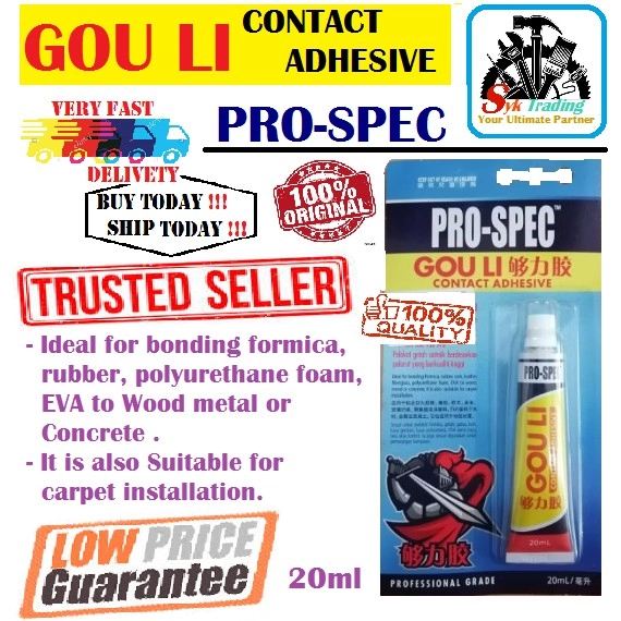 PRO-SPEC Professional Grade Gou Li Contact Adhesive - 20ml