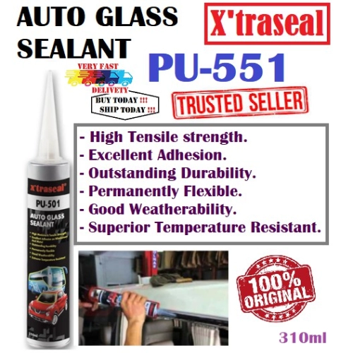 X'traseal PU-551 Auto Glass Sealant - 310ml