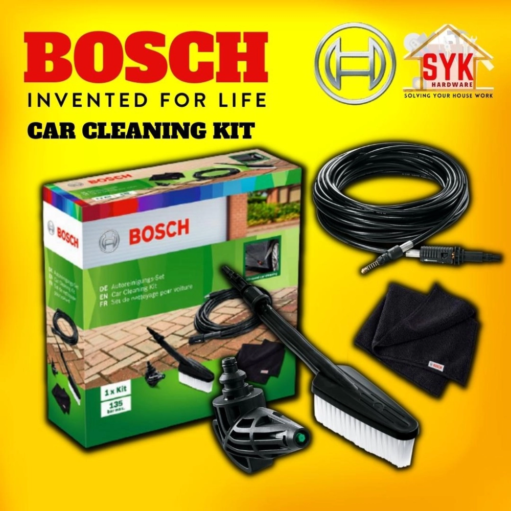 SYK Bosch Car Wash Cleaning Kit Tools Set For High Pressure Washer Water  Jet Waterjet Accessories - F016800572 Home & Livings Negeri Sembilan,  Malaysia Supplier, Seller, Provider, Authorized Dealer | JUN SENG