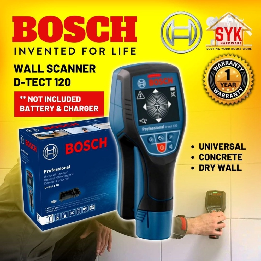 Bosch D Tect 120 Professional Detector