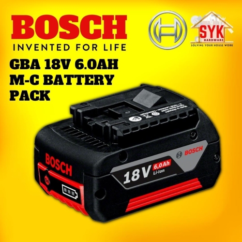 Bosch GBA 18V 6.0Ah M-C Lithium Ion Battery