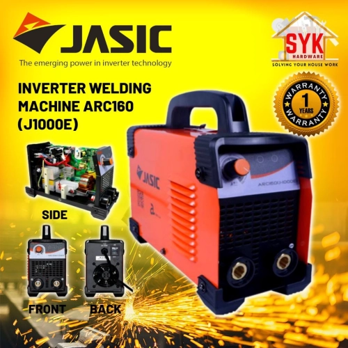 SYK Jasic ARC160 (J1000E) Heavy Duty IGBT Inverter Technology Iron Welding Machine Mesin Welding Besi Mesin Kimpalan