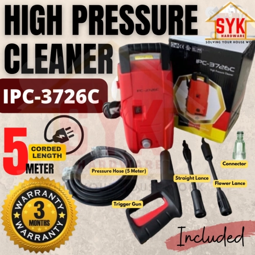 IPC-3726C High Pressure Cleaner Water Jet Pressure Washer(1200W)