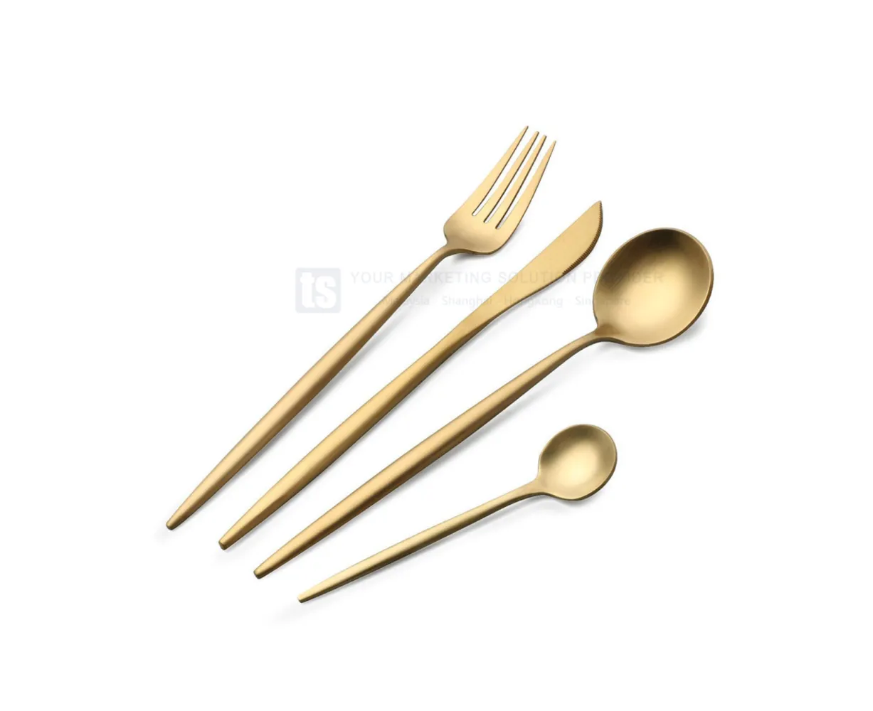 Stainless Steel Round Cutlery Set - 07