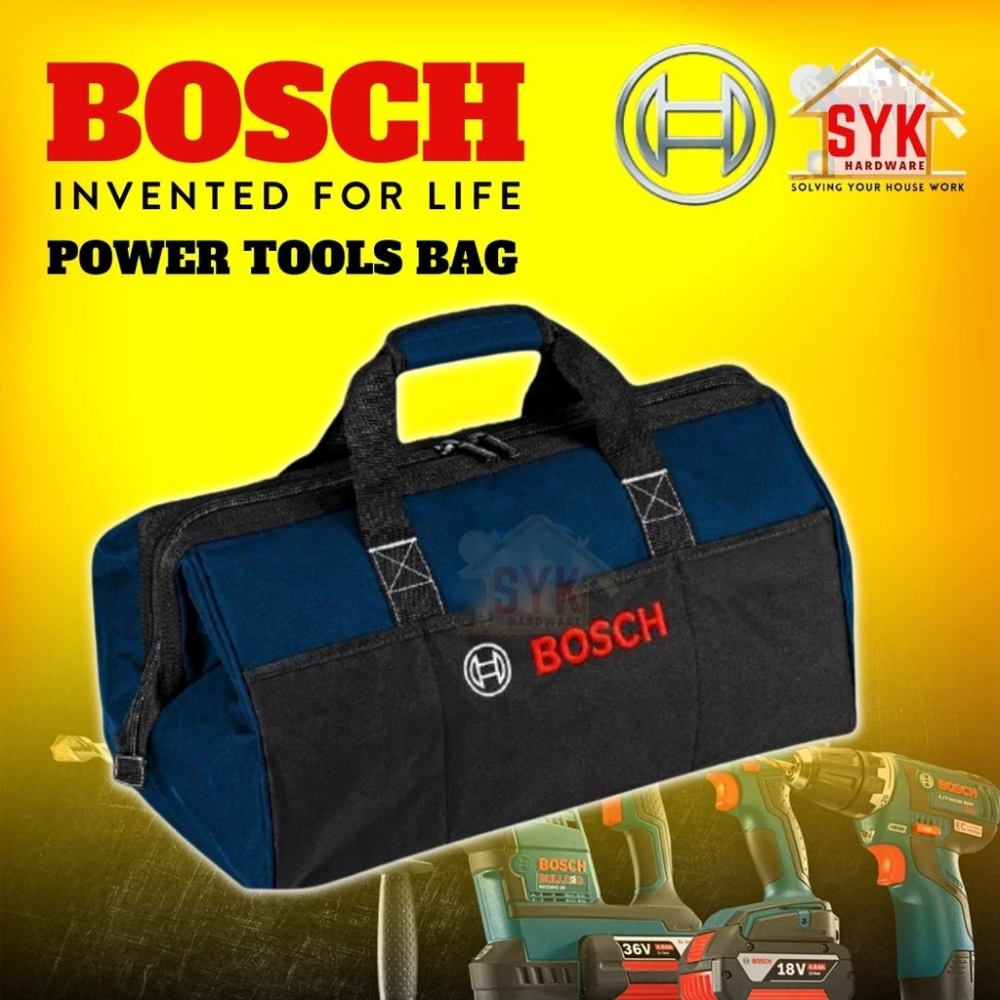 SYK Bosch Professional Power Tools Kit Tools Bag Waist Bag Handbag For  Power Tools 工具包手提包 - 1618D000FX Negeri Sembilan, Malaysia Supplier, Seller,  Provider, Authorized Dealer | JUN SENG TRADING & IRON WORKS