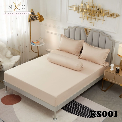 NXG 100% Cool Silk - Fitted Sheet set