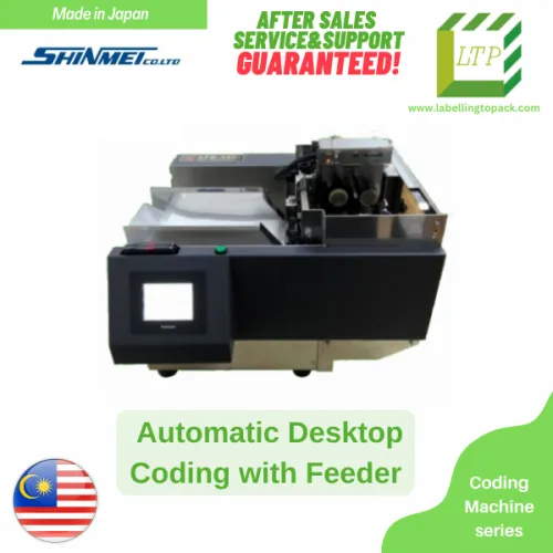 Compact Desktop Thermal Printer Coding Machine with Auto Feeder 