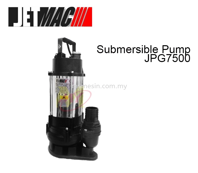 Jetmac JPG7500 Submersible Pump 750W