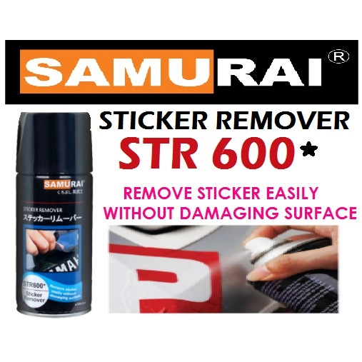 SAMURAI STICKER REMOVER / SPRAY BUANG STICKER STR600 (300ml) Home