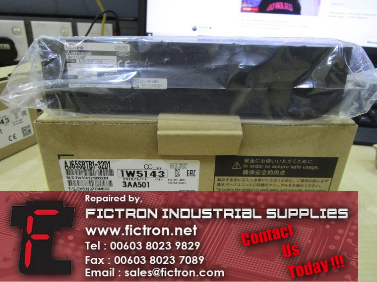 AJ65SBTB1-32D1 AJ65SBTB132D1 MITSUBISHI PLC Input Unit Supply Repair Malaysia Singapore Indonesia USA Thailand