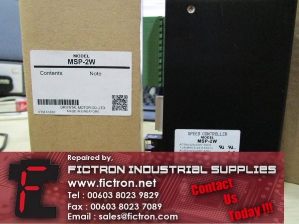 MSP-2W MSP2W ORIENTAL MOTOR Speed Controller Supply Repair Malaysia Singapore Indonesia USA Thailand ORIENTAL MOTOR REPAIR Selangor, Malaysia, Penang, Kuala Lumpur (KL), Subang Jaya, Singapore Supplier, Suppliers, Supply, Supplies | Fictron Industrial Supplies Sdn Bhd