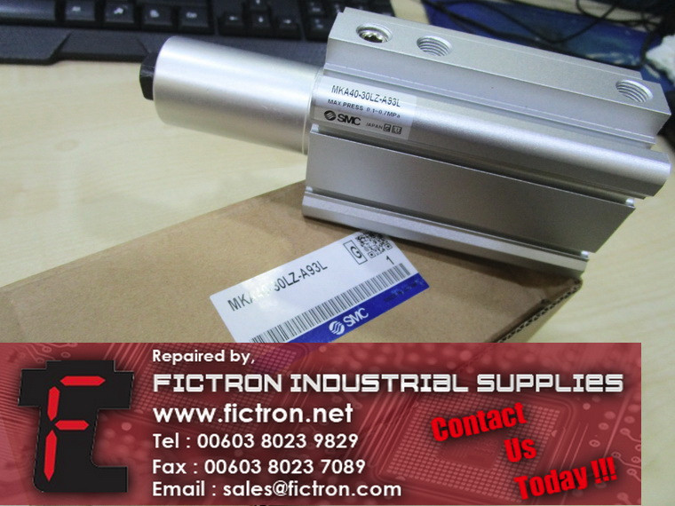 MKA40-30LZ-A93L MKA4030LZA93L SMC Compact Pneumatic Cylinder Supply Malaysia Singapore Indonesia USA Thailand