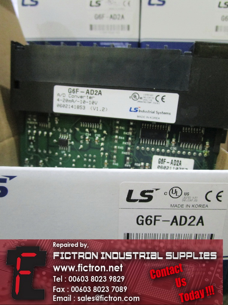 G6F-AD2A G6FAD2A LS A/D Converter Unit Supply Repair Malaysia Singapore Indonesia USA Thailand