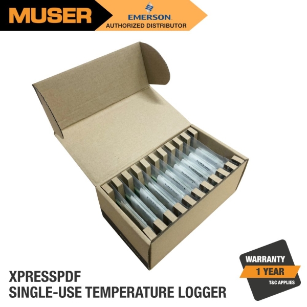 XpressPDF Temperature Monitoring Logger | Emerson by Muser Single-Use Data Logger Emerson Kuala Lumpur (KL), Malaysia, Selangor, Sunway Velocity Supplier, Suppliers, Supply, Supplies | Muser Apac Sdn Bhd