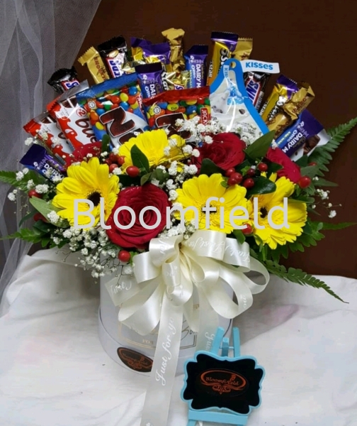 Chocoholics RM190.00 Chocoholics Chocolate and Flowers Seremban, Negeri Sembilan, Malaysia Supplier, Suppliers, Supply, Supplies | Bloomfield Florist