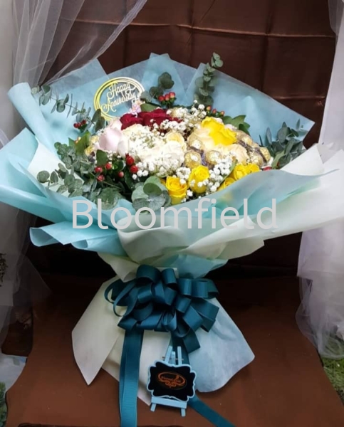 Blessings RM 388.00 Blessings Chocolate and Flowers Seremban, Negeri Sembilan, Malaysia Supplier, Suppliers, Supply, Supplies | Bloomfield Florist