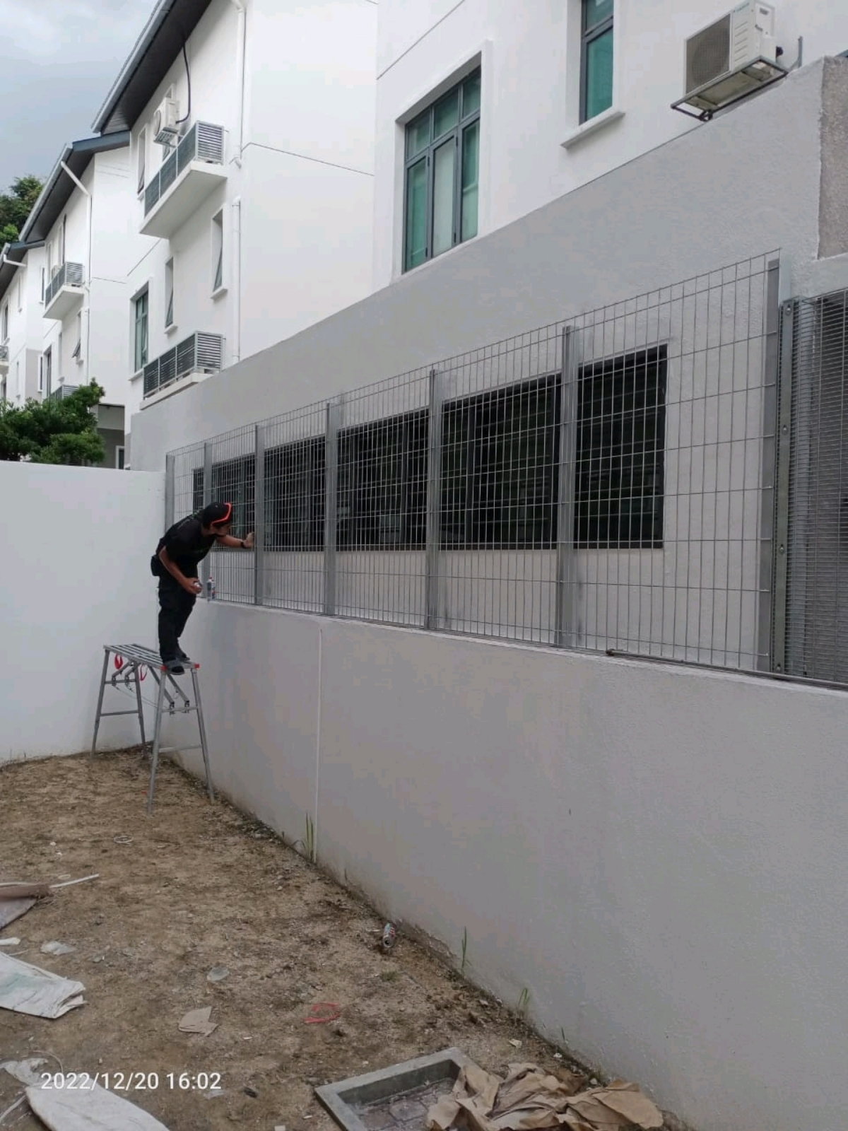 GI Fencing done for Gardening