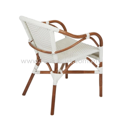 SYNTHETIC DINING CHAIR - ARM CHAIR