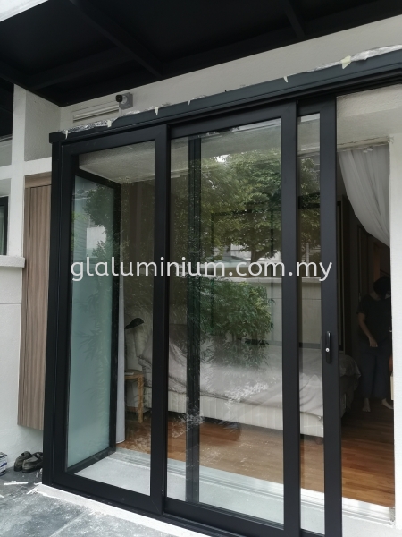 Heavy duty Sliding door ( MultiLock) 3 panels @ldamasara, jalan Rosa 4, Kuala Lumpur  heavy duty sliding doors Selangor, Malaysia, Kuala Lumpur (KL), Cheras Supplier, Installation, Supply, Supplies | GL GLASS & ALUMINIUM TRADING