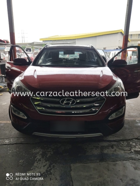 HYUNDAI SANTAFE STEERING WHEEL REPLACE LEATHER  Steering Wheel Leather Selangor, Malaysia, Kuala Lumpur (KL), Seri Kembangan Service, Retailer, One Stop Solution | Carzac Sdn Bhd