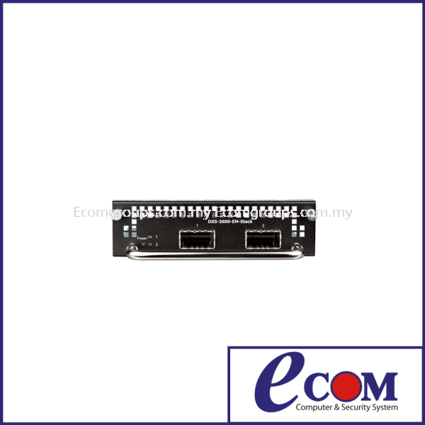 2-Port 120G CXP Stacking Module for DXS-3600-32S Layer 3 Managed Switches D-LINK Johor, Malaysia, Muar Supplier, Installation, Supply, Supplies | E COM COMPUTER & SECURITY SYSTEM
