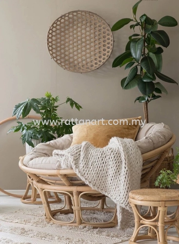 RATTAN LAZY CHAIR