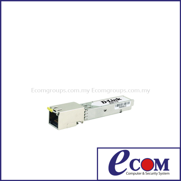 1000Base-T SFP Transceiver (Copper 100M) 1G SFP Tranceiver D-LINK Johor, Malaysia, Muar Supplier, Installation, Supply, Supplies | E COM COMPUTER & SECURITY SYSTEM