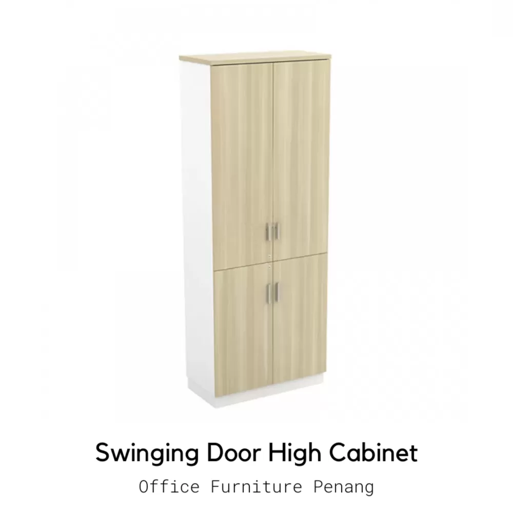 Swinging Door High Cabinet | Office Furniture Penang