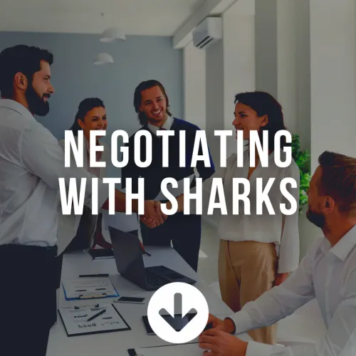 Negotiating With Sharks