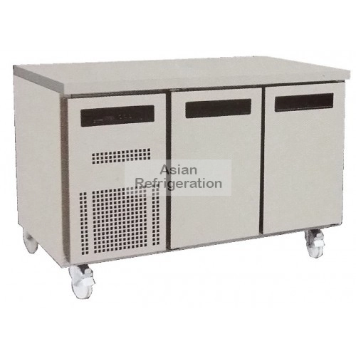 Exhibition Display Unit Japan Stainless Steel 2 Door Counter Freezer [Ready Stock]