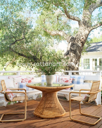 RATTAN DINING CHAIR