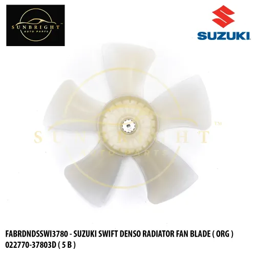 FABRDNDSSWI3780 - SUZUKI SWIFT DENSO RADIATOR FAN BLADE ( ORG ) 022770-37803D ( 5 B )