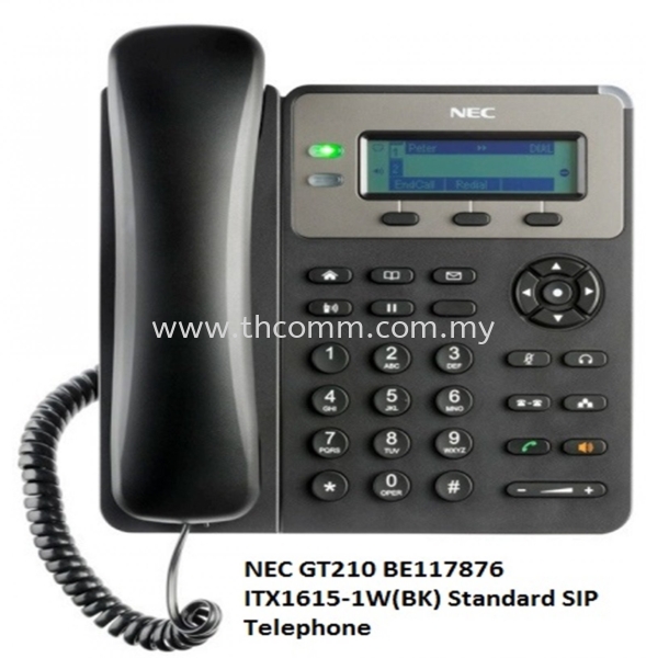 NEC ITX-1615-1W(BK)TEL NEC Telephone   Supply, Suppliers, Sales, Services, Installation | TH COMMUNICATIONS SDN.BHD.