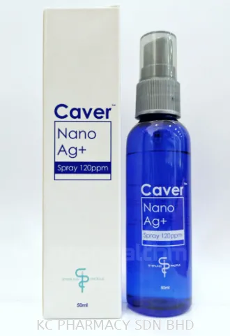 Caver Nano Ag+ Spray (120ppm 50ml) [EXP:2/25]