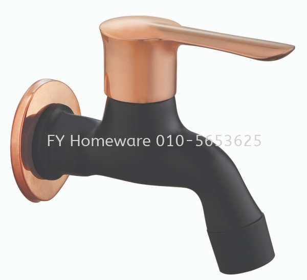 SORENTO Bib Tap Black Rose Gold SRTWT5866-RG Bib Tap Bathroom Faucet Bathroom Appliance Johor Bahru (JB), Malaysia, Skudai Supplier, Suppliers, Supply, Supplies | FY HOMEWARE SDN BHD