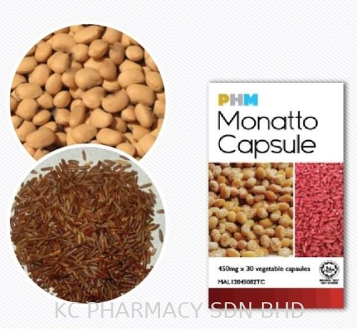 (HOT PRODUCT) PHM MONATTO CAPSULE 450mg x 30's (EXP:01/2025)