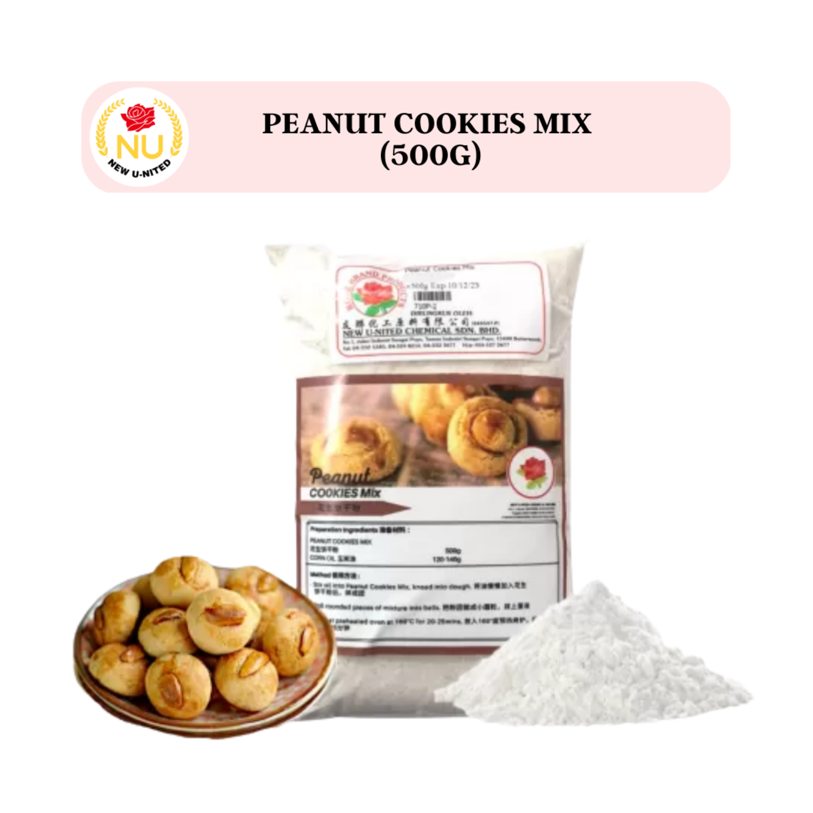 Peanut Cookies Mix