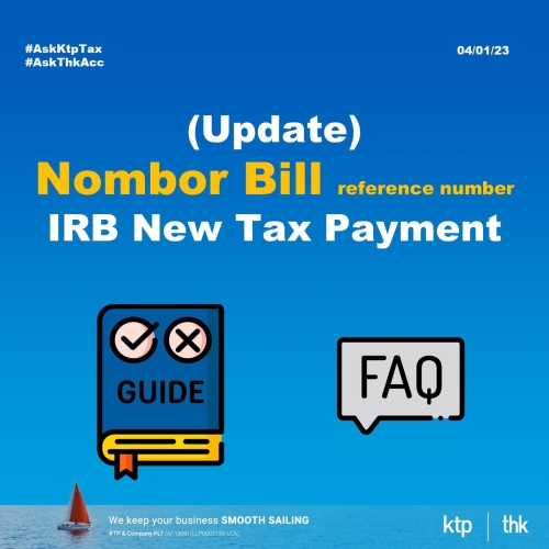 Nombor Bill LHDN FAQ