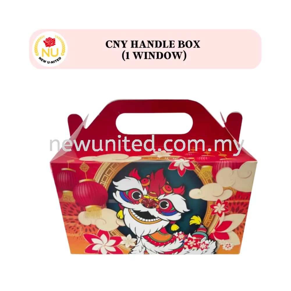 New Year Handle Box (1 Window)